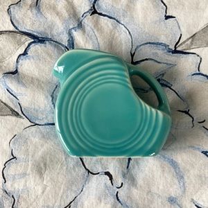 Fiesta ware mini pitcher